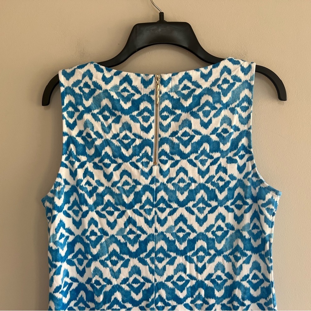 Tommy Bahama NWT Darcy Coastal Tiles Sleeveless Dress in Como Blue, size S - Picture 5 of 14